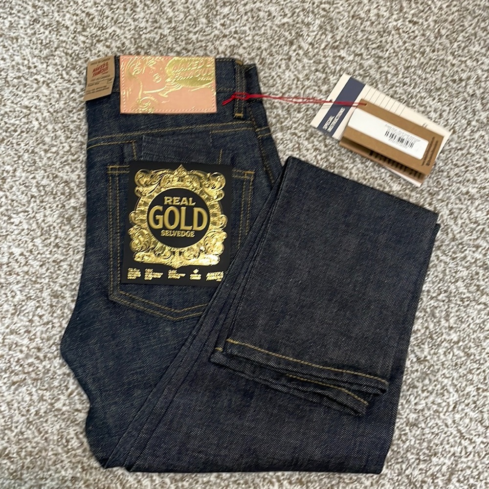 Brand new Naked & Famous mens denim